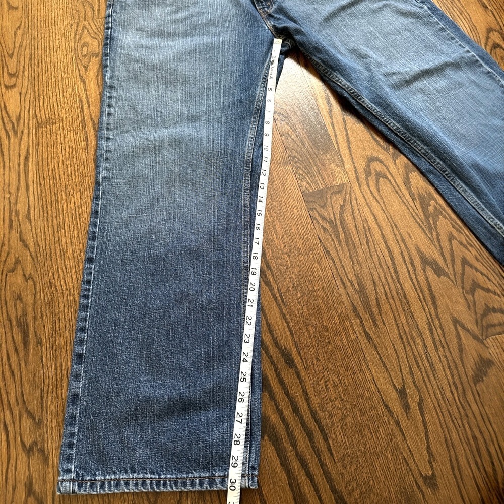 Signature Levi Strauss Mens‎ Relaxed Fit Jeans Blue Denim W42 L32 - Picture 5 of 9